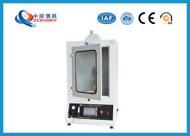 Chine Chambre verticale d'inflammabilité d'ASTM D3014 730*280*750 millimètre pour les plastiques rigides de mousse fournisseur