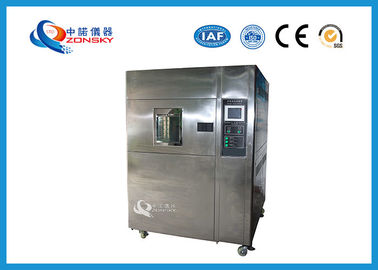 Chine Chambre d'essai de choc thermique d'acier inoxydable/contrôle thermique de la chambre PID de test cyclique fournisseur