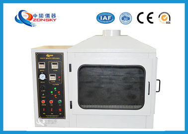 Chine Équipement d'essai d'inflammabilité à C.A. 220V 50Hz, équipement de test de combustion fournisseur