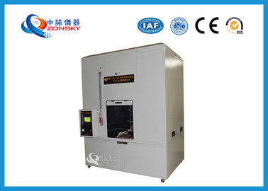 Chine ASTM appareil de contrôle horizontal et vertical de D5025 de combustion/inflammabilité pour le fil et le câble fournisseur